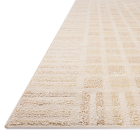 Calvin CLV-03 (Chris Loves Julia × Loloi) Rug [Bone/Natural]