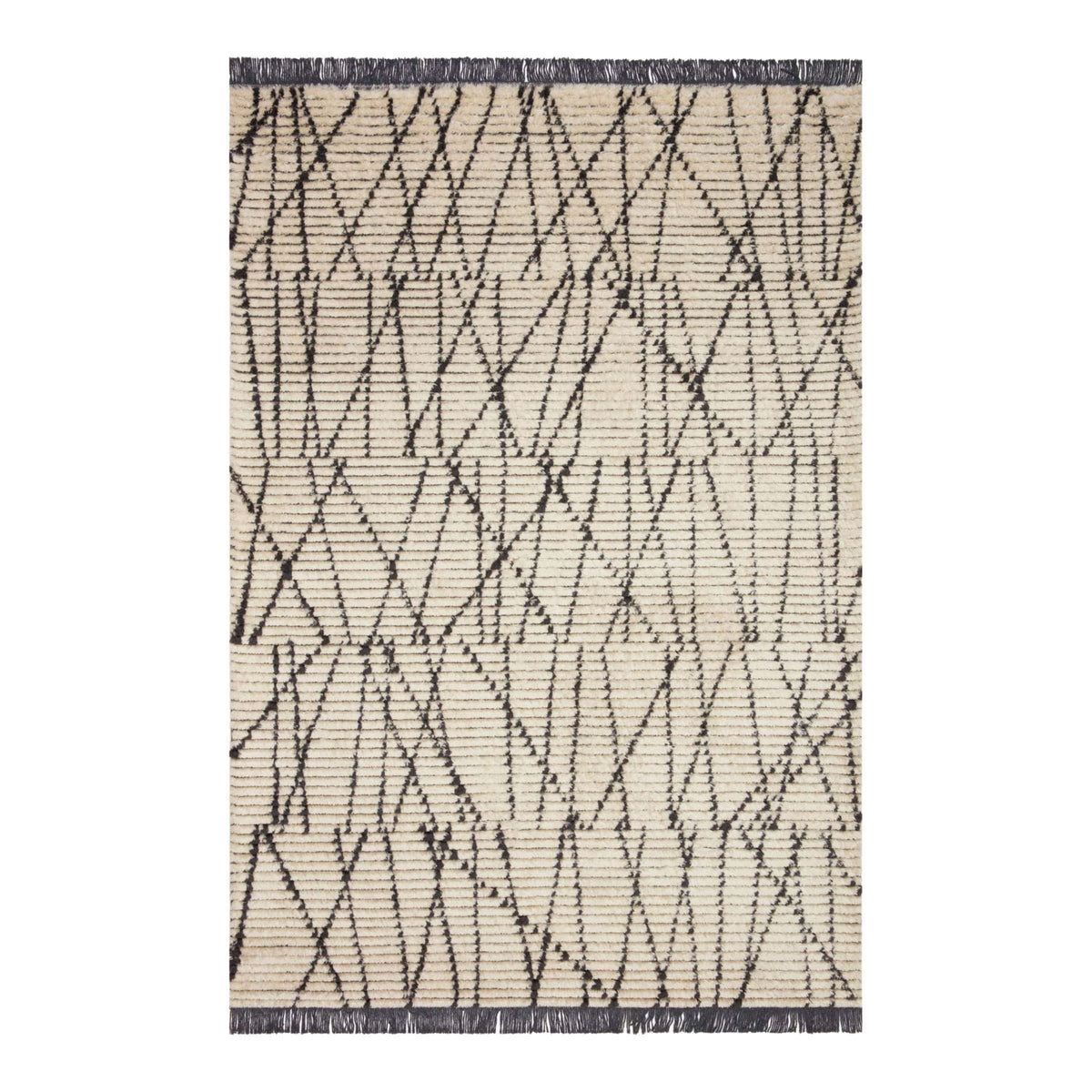 Cream/Charcoal Alice 01 Rug