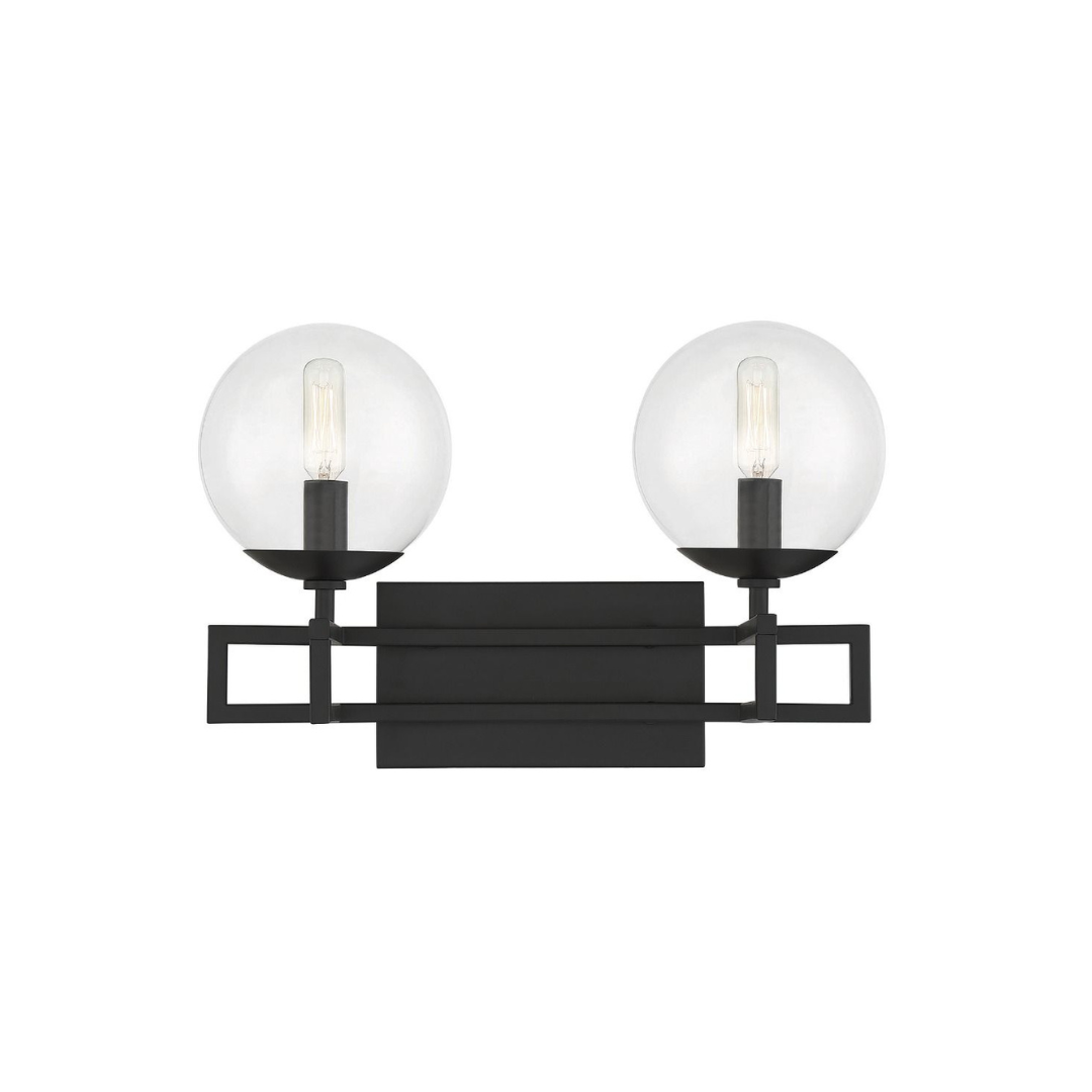 Crosby 2-Light Bathroom Vanity Light