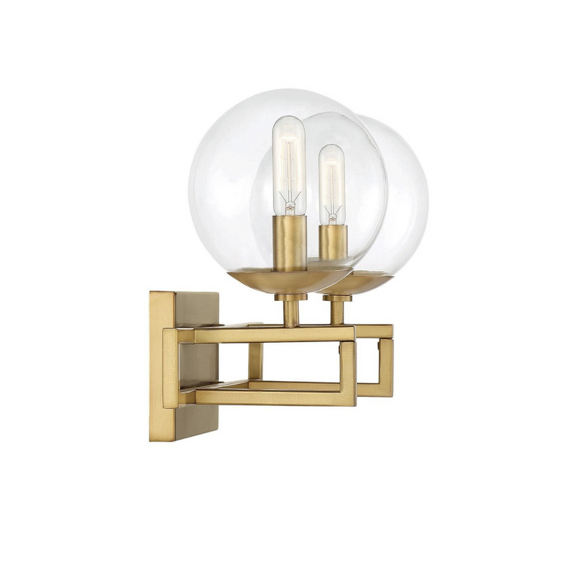 Crosby 2-Light Bathroom Vanity Light