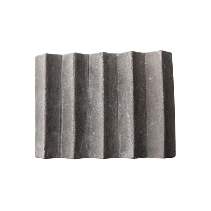 Soap Dish - Concrete Ripple
