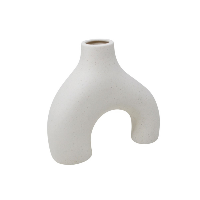 Aarhus Vase - White Ceramic