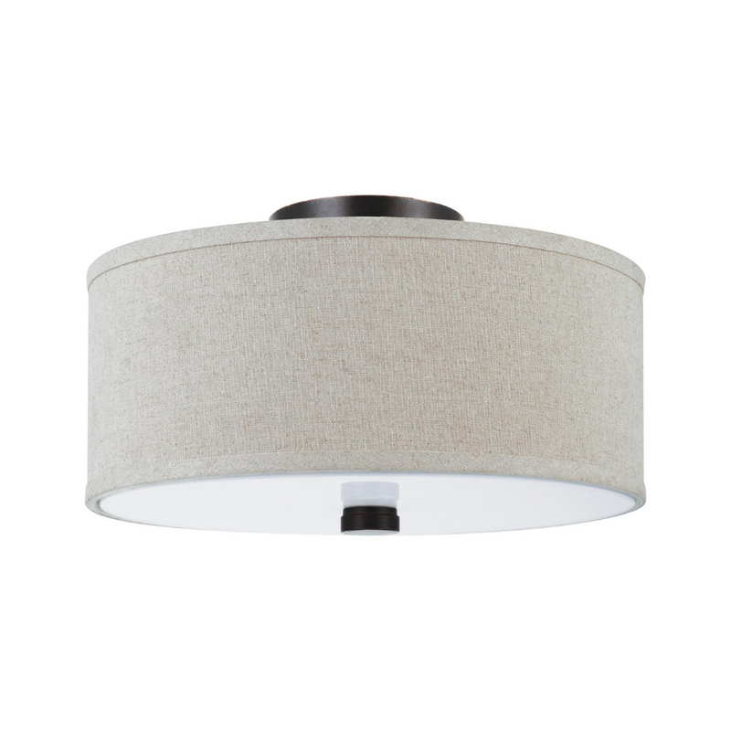 Dayna 2-Light Flush/Semi-Flush Convertible Pendant