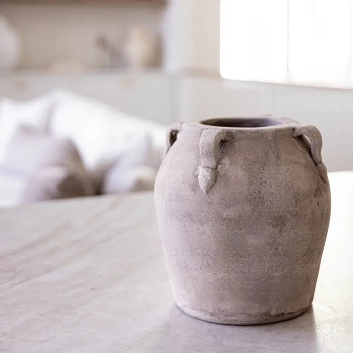 Small Beige Wash Vase