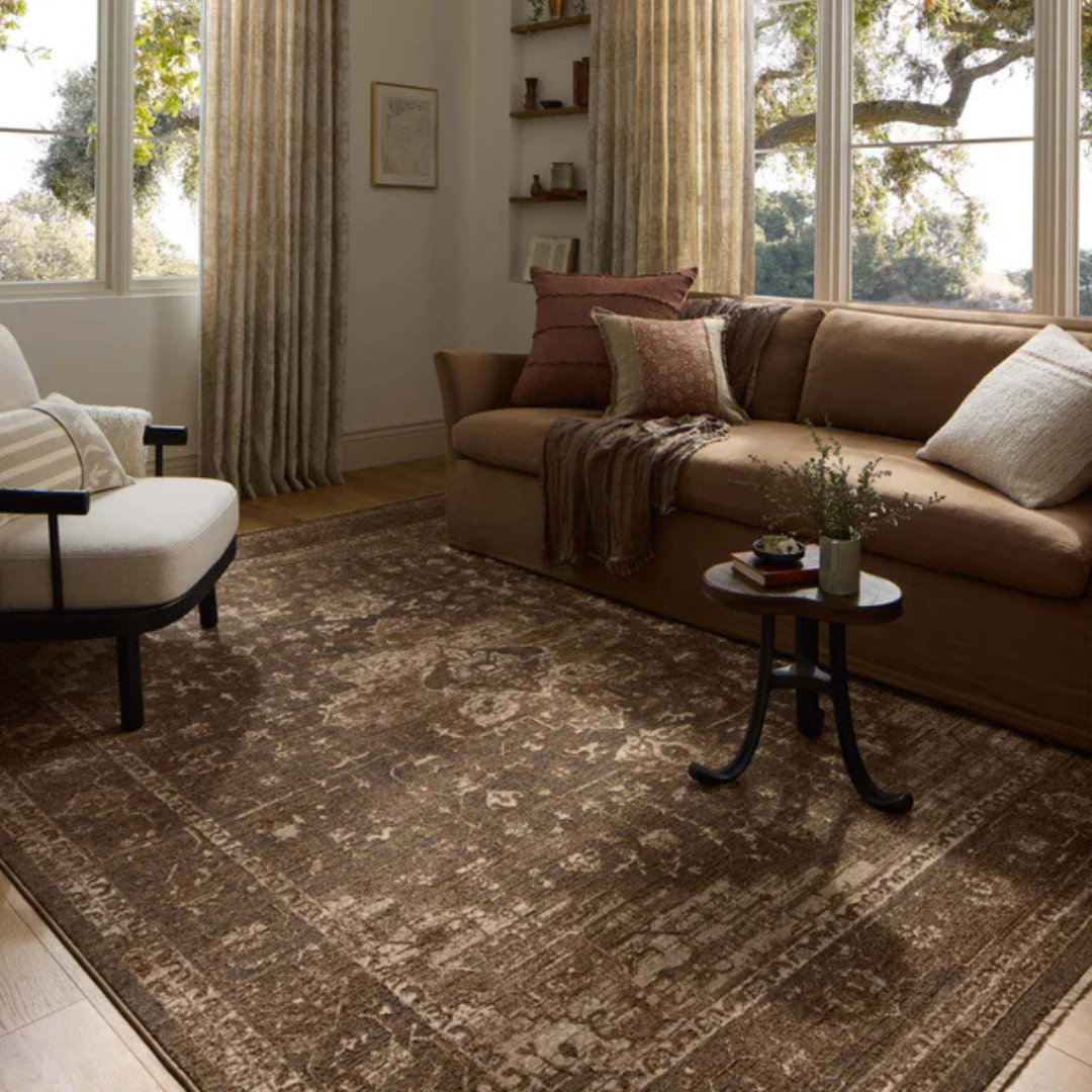 Haywood HYD-03 Rug [Charcoal/Mocha]