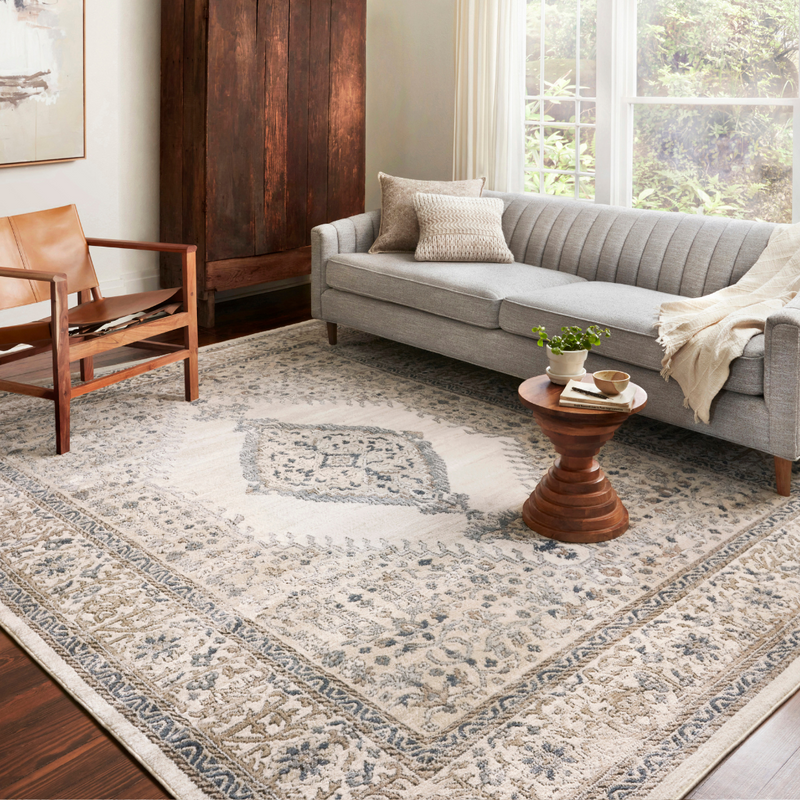 Teagan TEA-02 Rug [Oatmeal/Ivory]