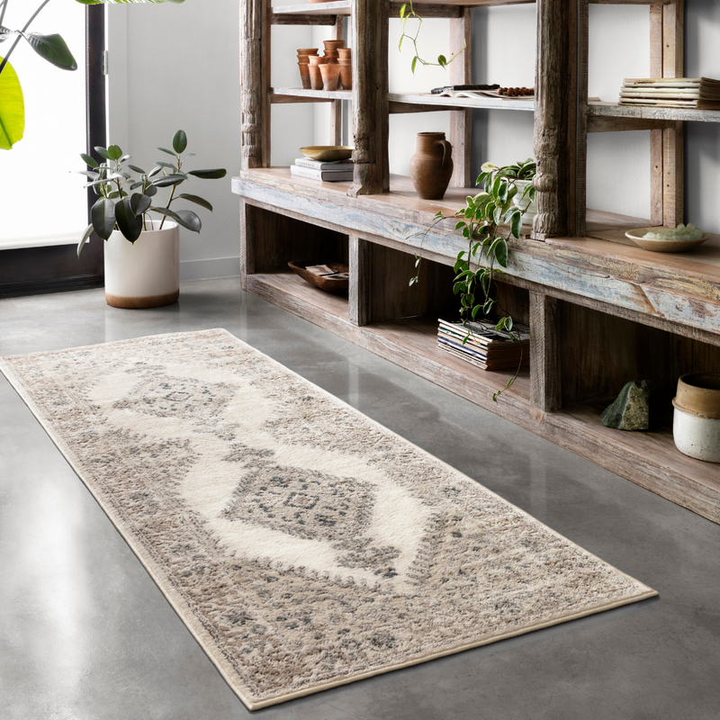 Teagan TEA-02 Rug [Oatmeal/Ivory]