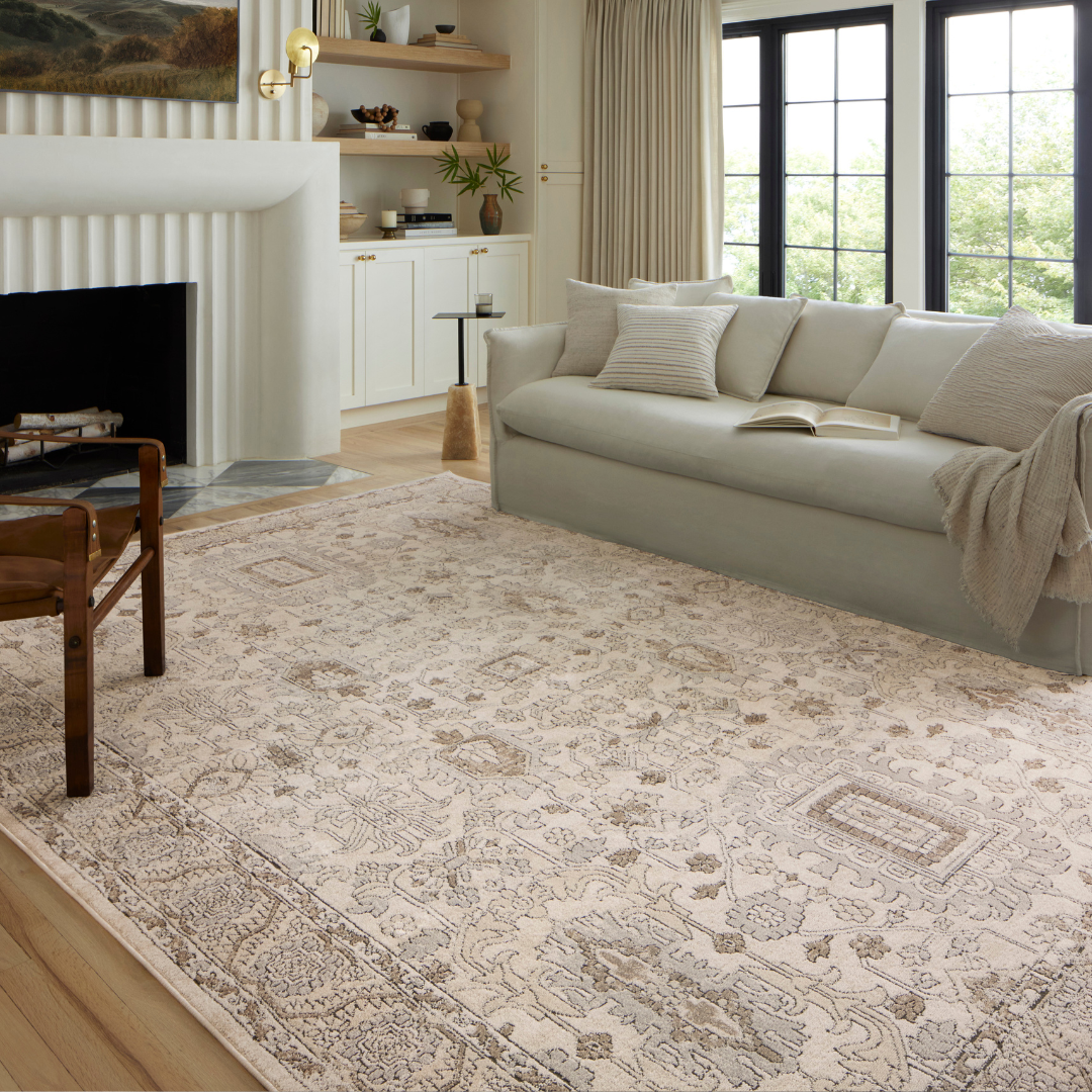 Teagan TEA-03 Rug [Ivory/Sand]