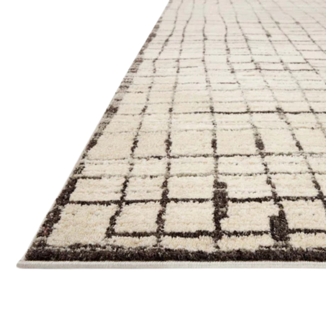 Bleecker BLE-01 (JM) Rug [Ivory/Charcoal]