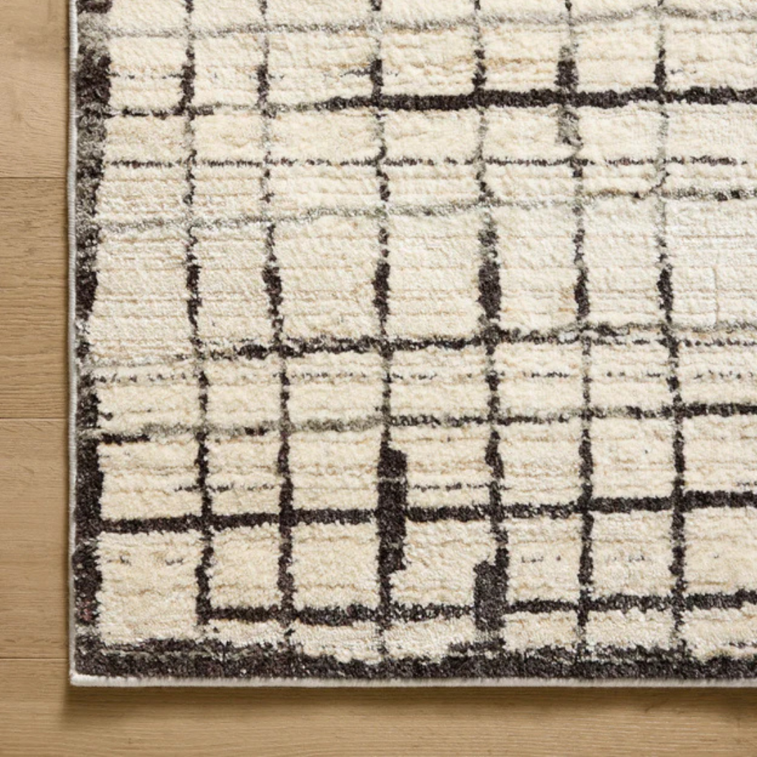 Bleecker BLE-01 (JM) Rug [Ivory/Charcoal]