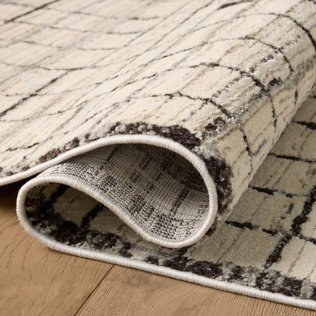 Bleecker BLE-01 (JM) Rug [Ivory/Charcoal]