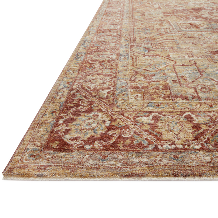Gaia GAA-01 Rug [Gold/Brick]