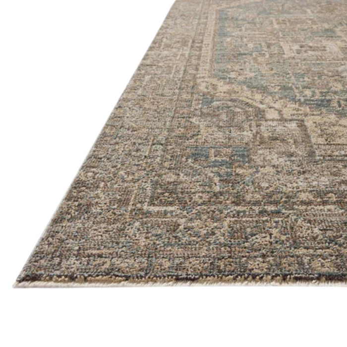 Priscilla PRL-04 Rug [Blue/Bark]