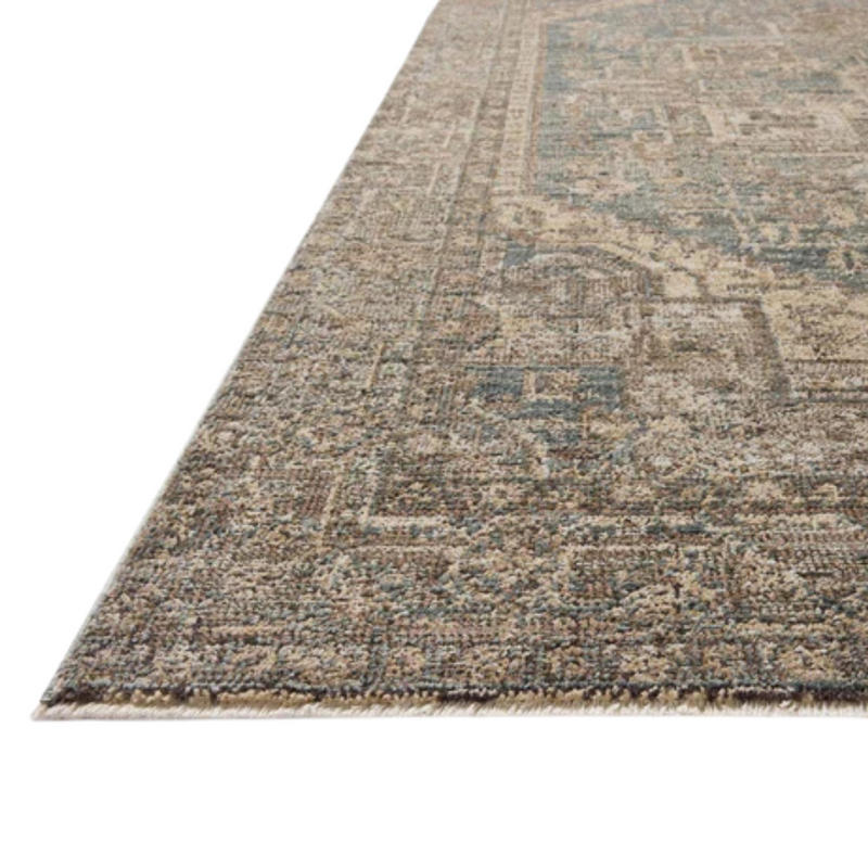 Priscilla PRL-04 Rug [Blue/Bark]