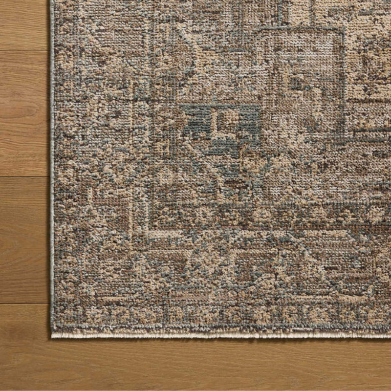 Priscilla PRL-04 Rug [Blue/Bark]