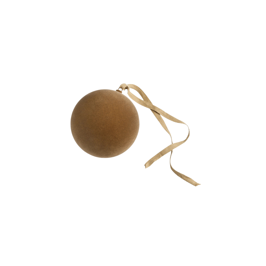 Camel Velvet Ornament