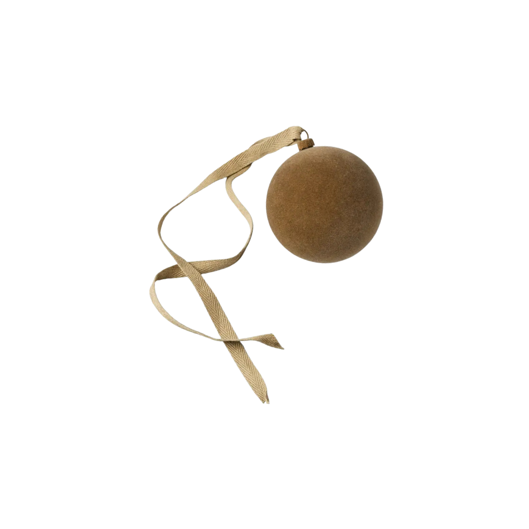 Camel Velvet Ornament