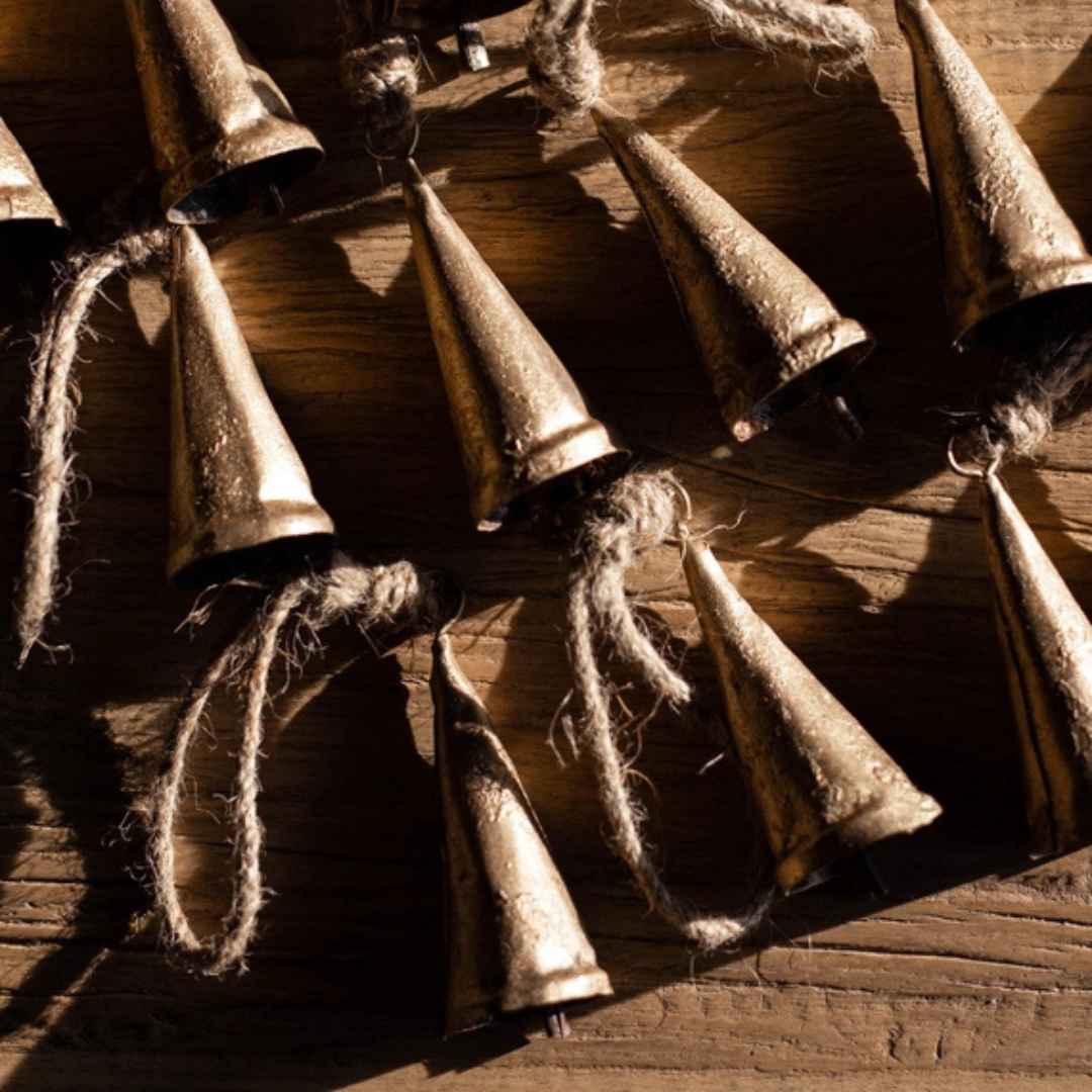 3" Tapered Bell Ornament