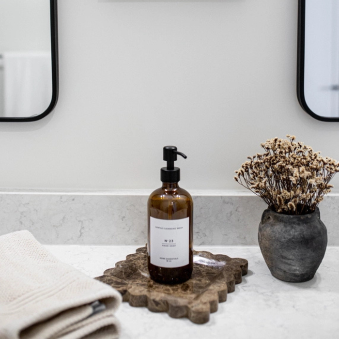 Reusable Amber Hand Soap Bottle
