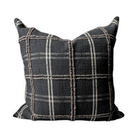 Noah Pillow [22" x 22" - Charcoal]
