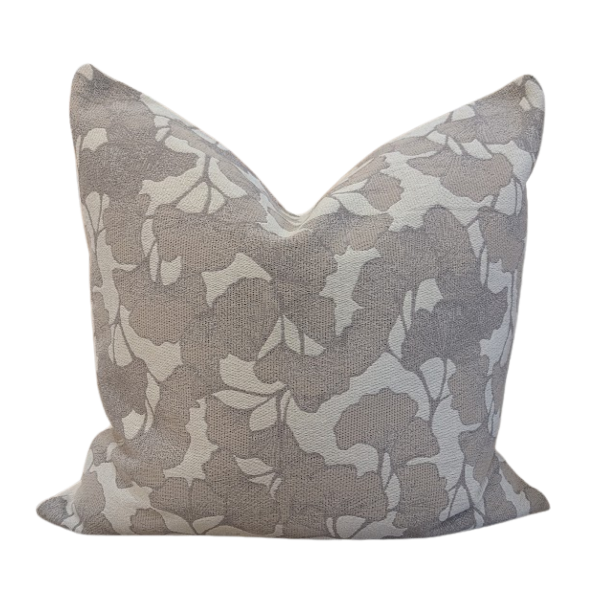 Sylva Pillow Cover [20" x 20" - Fawn Ivory/Silver]