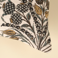 Tropical Kantha Lumbar Pillow [14" x 31"]