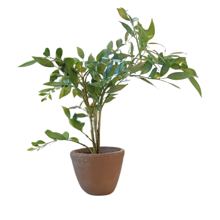 Potted Artificial 16" Smilax Plant