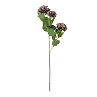 26" Mauve Snowball Spray