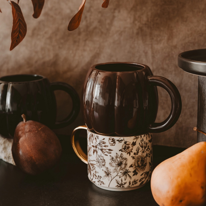 Brown Pumpkin Coffee Mug