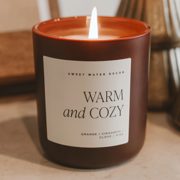 Warm and Cozy 15oz Soy Candle