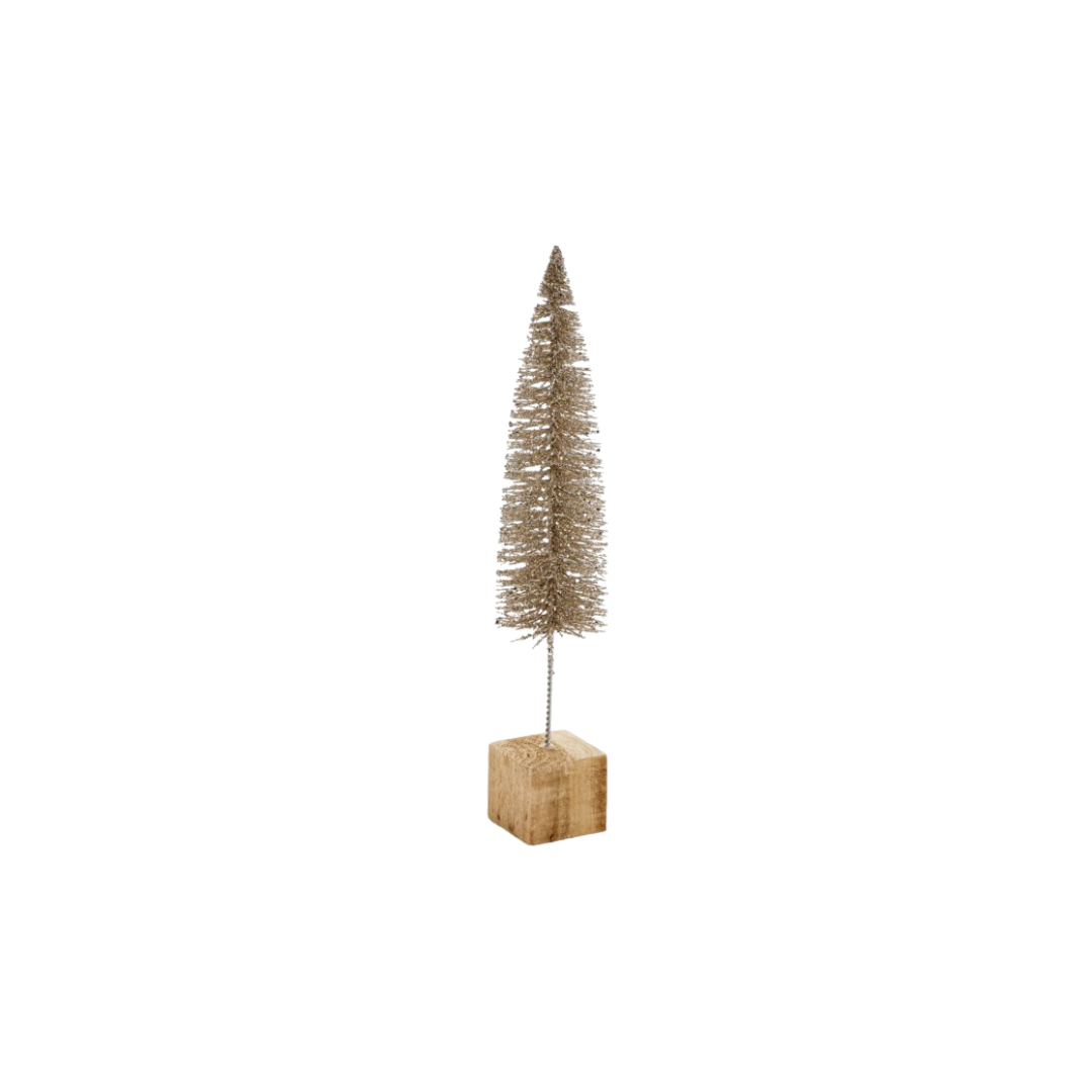 Slim Gold Decorative Tree