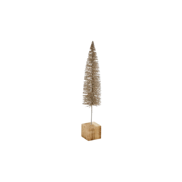 Slim Gold Decorative Tree