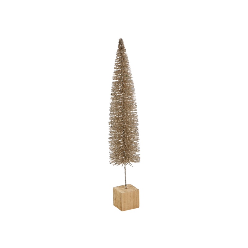 Slim Gold Decorative Tree