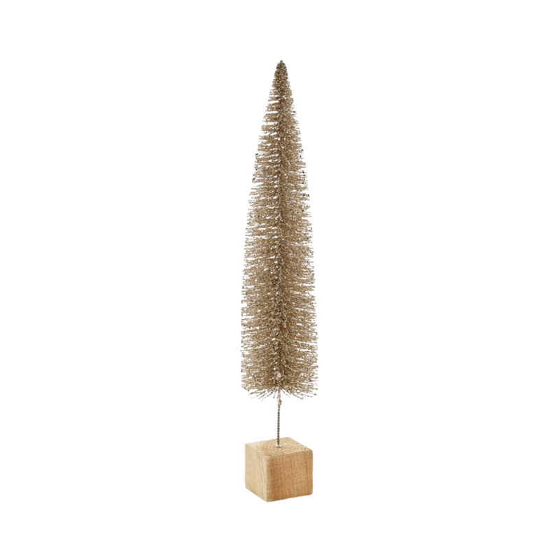 Slim Gold Decorative Tree