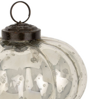Silverfrost Onion Ornament