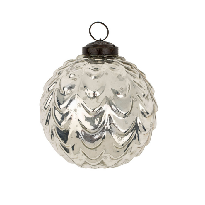 Silverfrost Waves Ornament [Large]