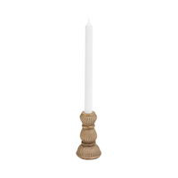Antique Bronze Cement Candle Holder