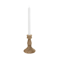 Antique Bronze Cement Candle Holder