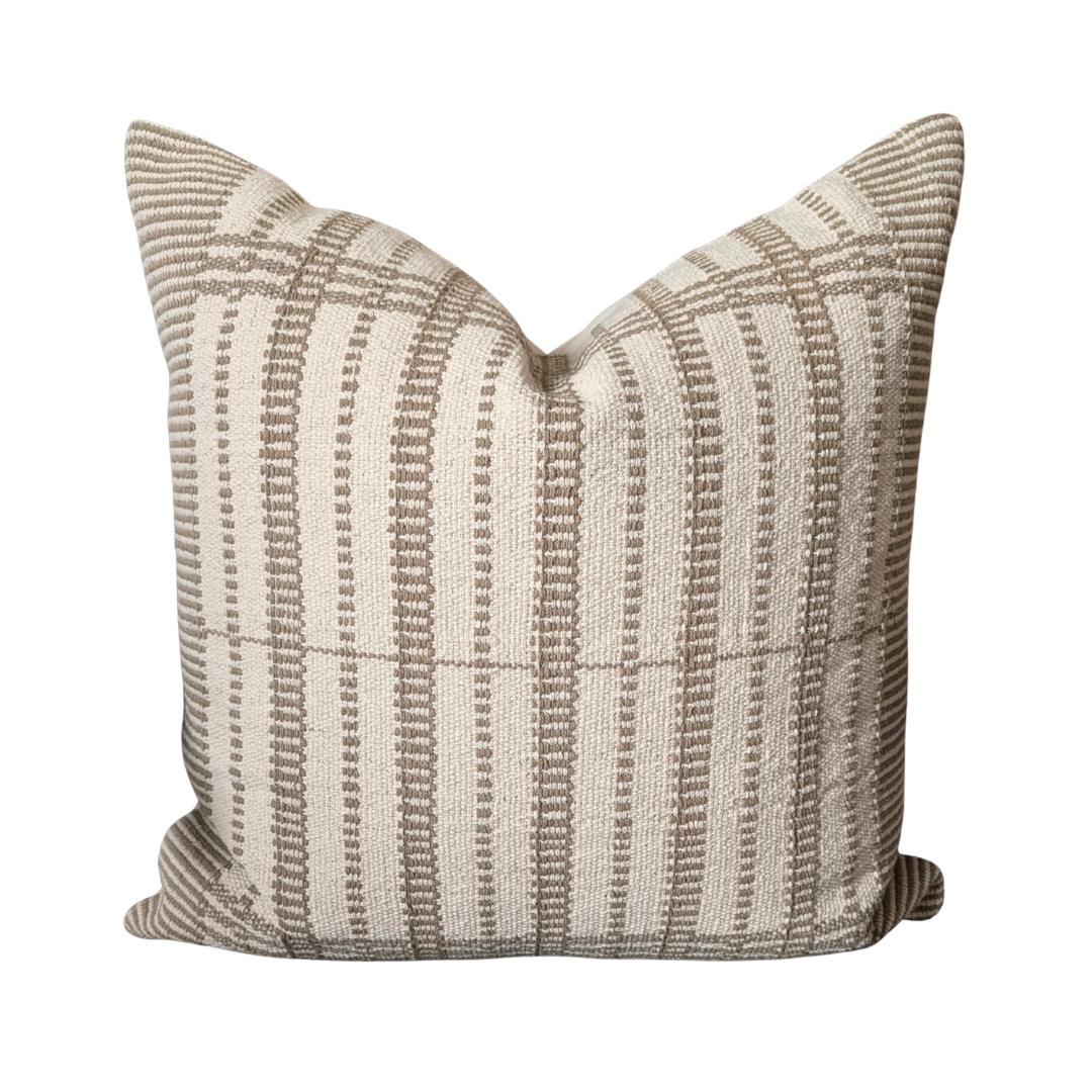 Marion 22" x 22" Pillow [Sage/Beige]