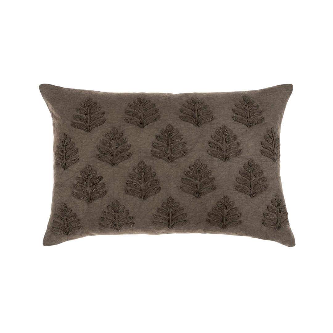 Orchard Pillow - Charcoal [16" x 24"]