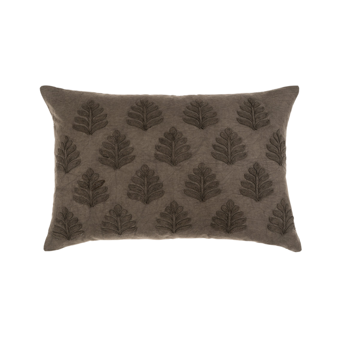 Orchard Pillow - Charcoal [16" x 24"]