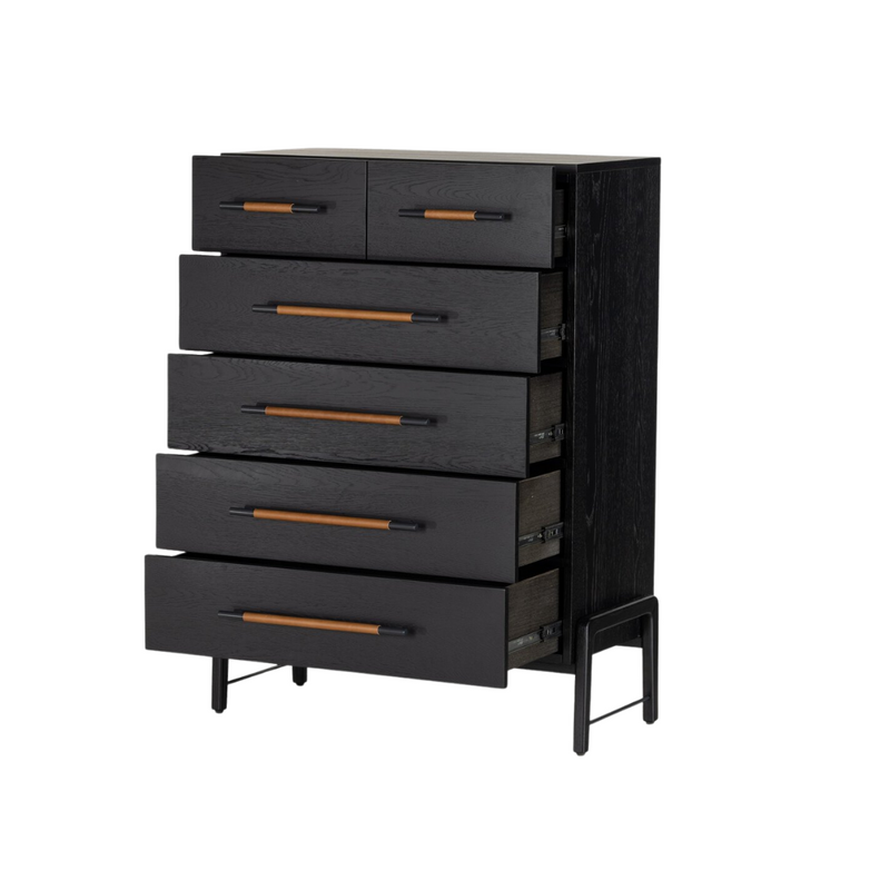 Roxanna 6-Drawer Tall Dresser