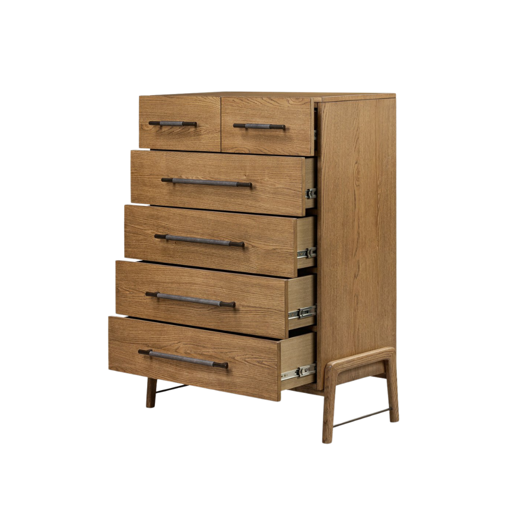Roxanna 6-Drawer Tall Dresser