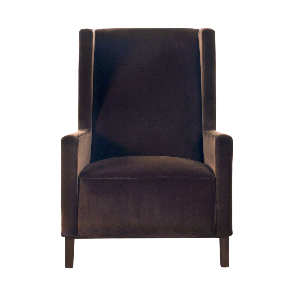 Savita Wing Chair [Performance Surrey Cocoa]
