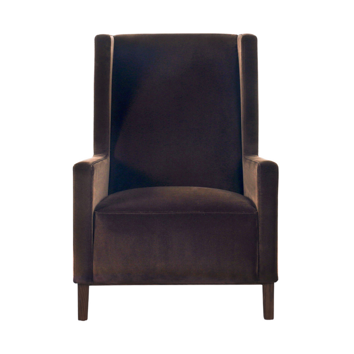 Savita Wing Chair [Performance Surrey Cocoa]