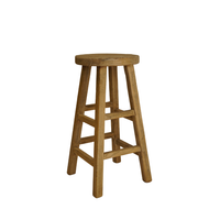 Prosper Reclaimed Wooden Counter Stool