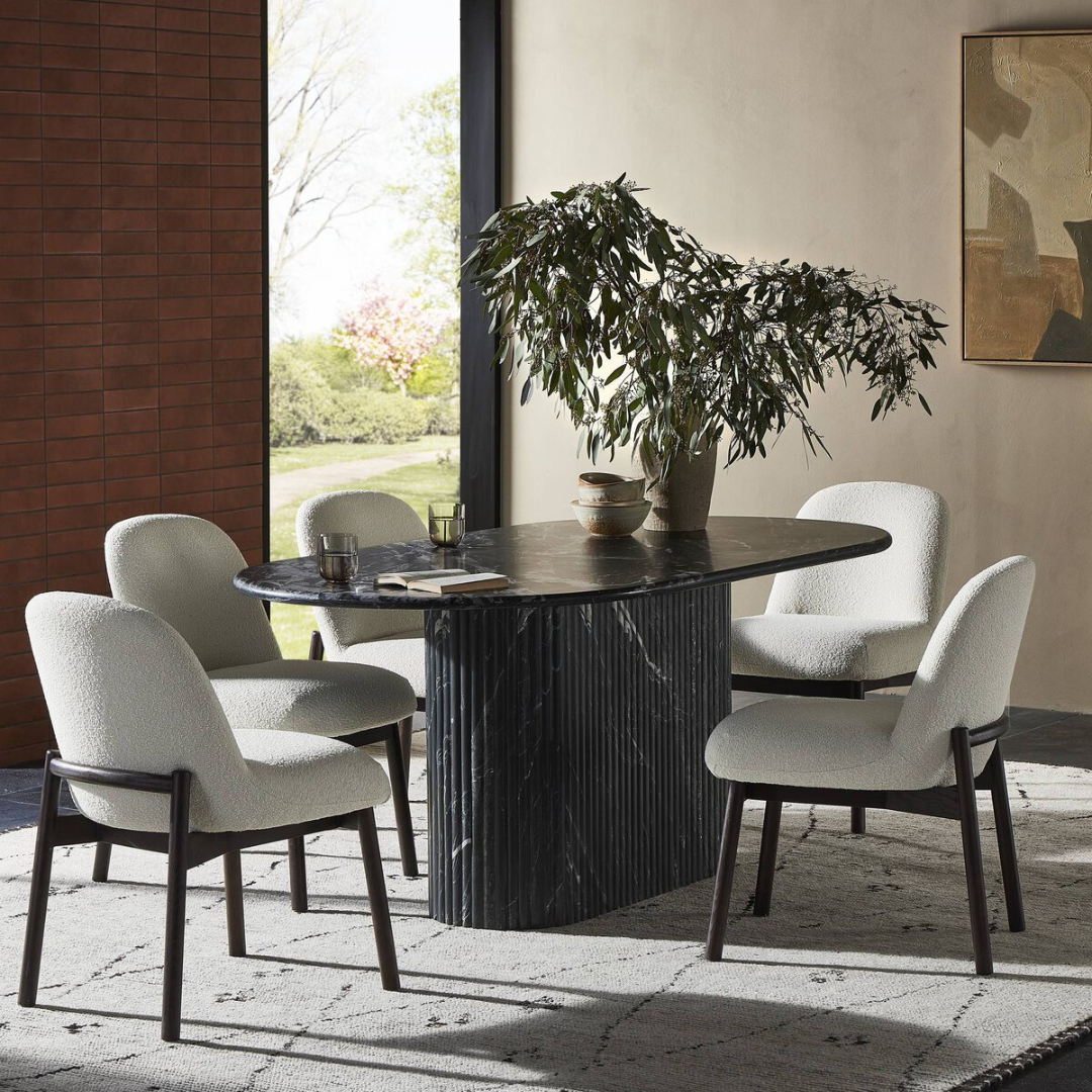 Ophelia 74" Oval Dining Table