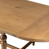 Berlio Oval Leaf Extension Dining Table