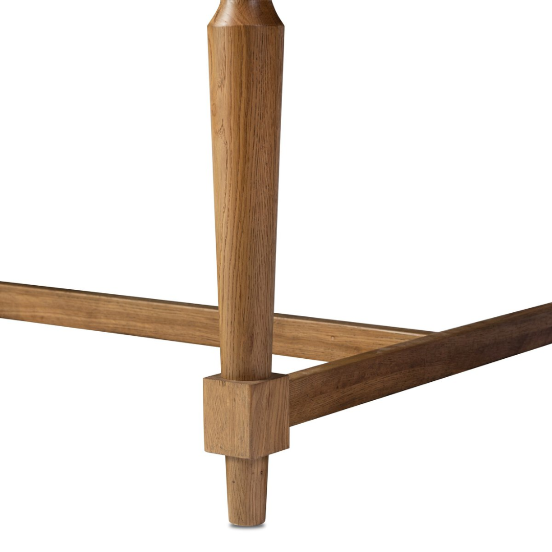 Berlio Oval Leaf Extension Dining Table