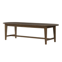 Asha 110" Oval Dining Table